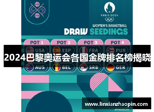 2024巴黎奥运会各国金牌排名榜揭晓
